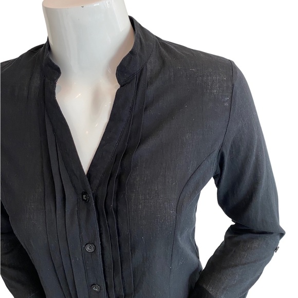 Papaya black blouse - Picture 3 of 9